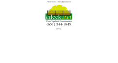 Desktop Screenshot of edeck.net
