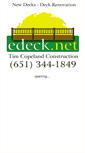 Mobile Screenshot of edeck.net