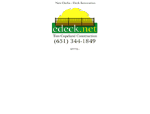 Tablet Screenshot of edeck.net